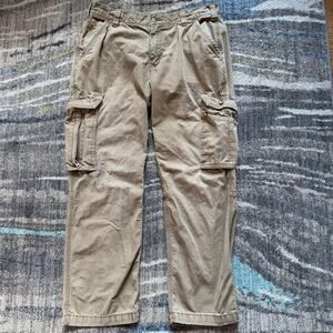 Men's Carhartt Brown Force Tappen Ripstop Cargo Work Utility Pants Sz 36 x 30